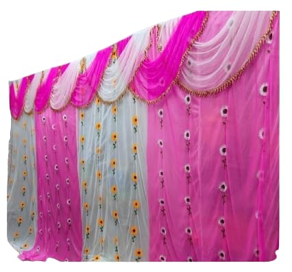 BMLP Tent Parda Lycra Perfect for Gatherings Weddings and Garden Parties Stylish Shelter for Unforgettable Occasions (15 * 10 Feet Maharani & White Color) (B0CZT2MB74) Amazon Price History, Amazon Price Tracker