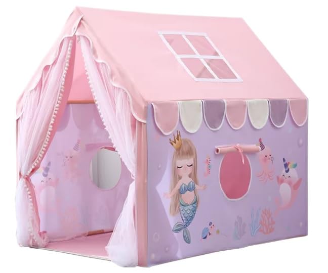 LalakiyaS Colorfull and Extremely Light Weight Indoor and Outdoor Kids Play Tent House for Girls and Boys (Fish House Theme) (B0CPHY7KL6) Amazon Price History, Amazon Price Tracker