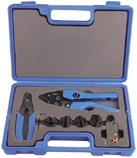 MABELSTAR T03C-5D Tool Kits for crimping coaxial cable with 5 die sets Coxial Crimping Tool Kit Manual Crimping TooL Set