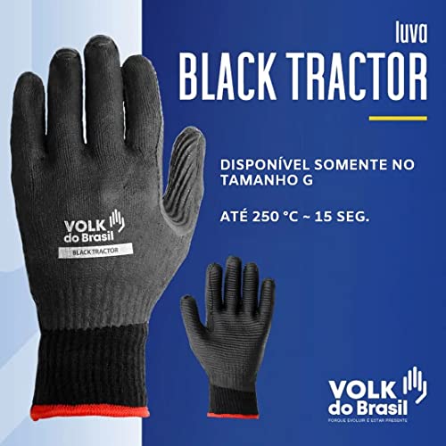 Luva Anticorte e Alta Temperatura Black Tractor - Volk