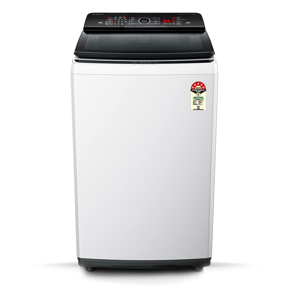 Bosch 7 kg 5 Star Fully-Automatic Top Loading Washing Machine (WOE701W0I, ‎White, Expert Care) - Review, Price and Buying Guide