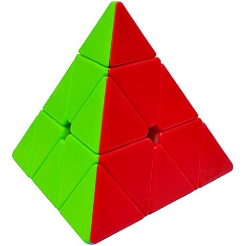 Maomaoyu Pyraminx Stickerless 3x3 3D Puzzle Cube Cover
