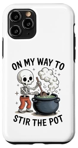 On My Way To Stir The Pot �X�P���g�� �劘 ���[�����X �X�}�z�P�[�X iPhone 11 Pro �p
