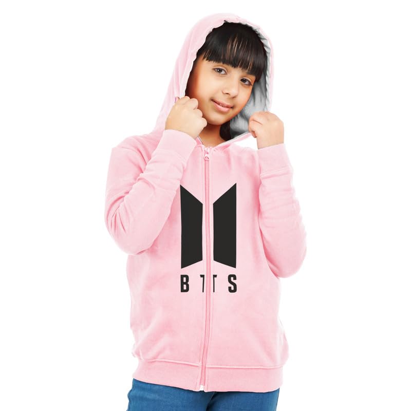 Image of ARIEL Girls Cotton Hooded Sweatshirt(Pack of 1)