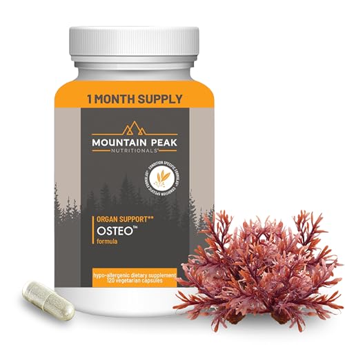 Mountain Peak Nutritionals Osteo Supplement - Organ & Strong Bone