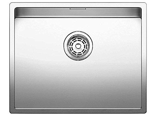 Preisvergleich Produktbild Blanco Claron 500-U Edelstahl-Spüle Seidenglanz
