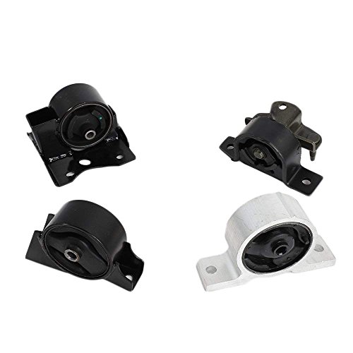 AutoForever Engine Motor and Trans Mount Set of 4 Fit for 2000-2006 Sentra 1.8L A4305 A7314 A7315 A4301