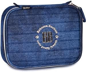 Kit Mochila Costas, Lancheira e Estojo Rebecca Bonbon Jeans - Clio Style