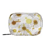 Eyanle Travel Pill Organizer Weekly Small Cute Pill Box Case Holder Container Dispenser 7 Day Medici