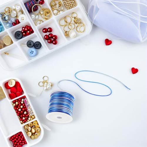 Cuerda para hacer pulseras de macramé y crear joyería artesanal multicolor 6