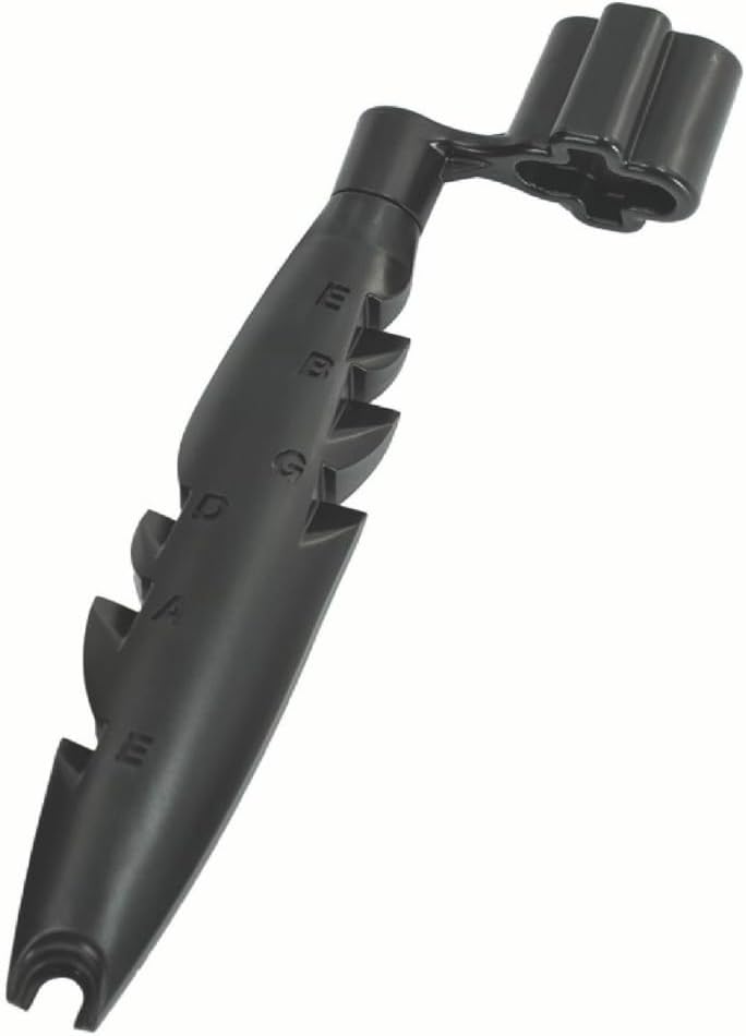 The Cuda Winder – Revolutionary Guitar String Length Gauge and Guitar String Winder Tool (Slate Grey)