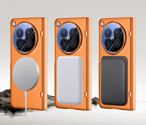 Coque Oppo Find N6 avec bague rotative et protection charnière intégrée - 2