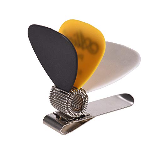 KKmoon Kit de acessórios para guitarra Guitarra acústica Correia de pescoço + Correia de guitarra Tr