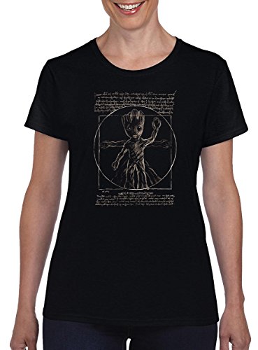 TSP da Groot - Maglietta da donna Nero S