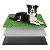 BurgeonNest Dog Grass Pad with Tray 35″x24″, Includes Reusable Artificial Turf for Dog Litter Box, Ultra-Absorbent Washable Pee Pad & EVA Material Tray for Balcony, Apartment & Indoor/Outdoor Use
