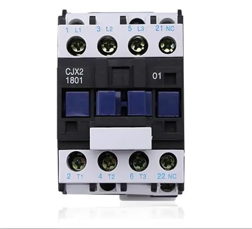 Contacteur ca LC1D CJX2-1801 18A bobine 220V rail DIN 3 phases