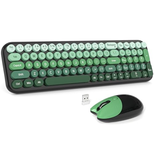 MOFII Wireless Keyboard and Mouse Combo, Compact Small...