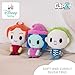Kids Preferred Disney Baby Nightmare Before Christmas 3 Pack - Lock, Shock, & Barrel Stuffed Animal Plush Toy Set - Great for Babies and Toddlers
