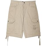  Cecil Men, Cargo, Herren Kurze Jeans Shorts Bermudas Popeline Wüstenbeige W 31 [21111A]