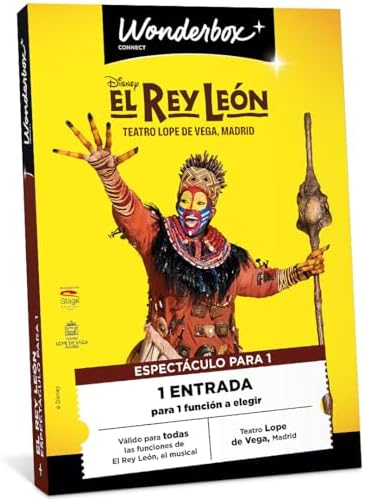 WONDERBOX Connect - Caja Regalo - El Rey León, el Musical - 1 Ent...
