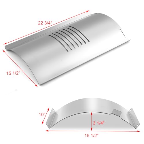 PB700FB Flame Broiler Kit Replacement Parts for Pit Boss 700 Series PB700FBW2 PB700FB PB700D PB700S Classic 700 Grill Parts Flame Broiler Slide Cover Bottom Pitboss 700FB 700D Heat Plate Accessories by Oklagarden - Used condition - Image 3