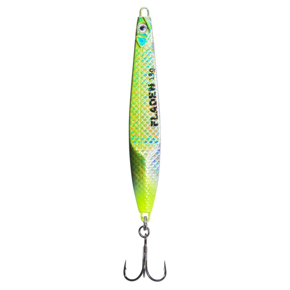 FLADEN Wave Sweeper Surf Fishing Bass Lure, Long Casting - 40g/12cm, Multiple Colours (Blue Silver Yellow, 40g) [16-134005]