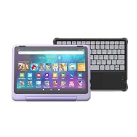Amazon Fire HD 10 Kids Pro-Tablet + Kabellose Bluetooth-Tastatur „Made for Amazon“ für Kinder – Ansicht 1