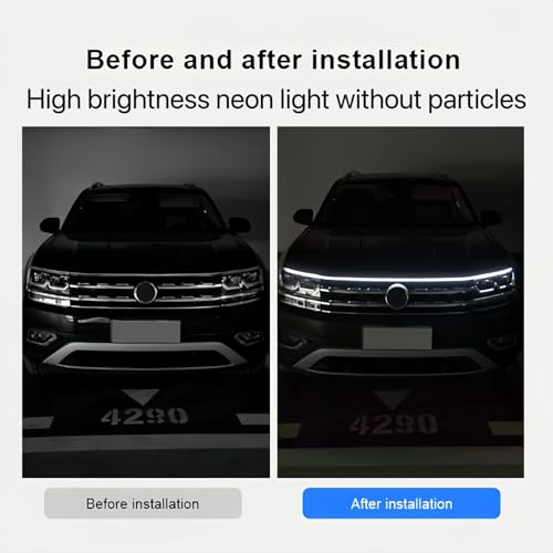 Tira LED Multicolor para Capó de Auto 79 pulgadas miniatura 3