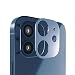 Produktbild innoGadgets Kameraschutz kompatibel mit iPhone 12 Mini | Passgenauer Kamera Schutz gegen Stöße und Kratzer | staubfrei installieren mit Reinigungs-Set | Aluminiumrahmen in Blau