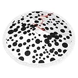 Bouclier décoratif : servant à la fois de décoration et de protection, cette housse de base d'arbre empêche les dommages au sol causés par les débris d'arbre tout en ajoutant un look fini et professionnel à votre décoration de vacances.