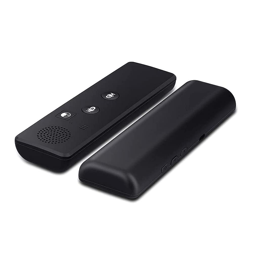 Dispositivo traductor, dispositivo traductor de idiomas, traductor electrónico de voz de bolsillo en tiempo real compatible con 40 idiomas, familia de traductores de 13,8 * 4,3 * 1,7 cm Comfortable