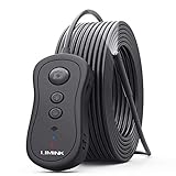 Endoskopkamera mit LED Licht, LIMINK WiFi Endoskop Kamera Handy Inspektionskamera HD 1080P Zoombare Halbsteife Kabel IP67 Wasserdicht für Android,IOS,iPhone,Smartphone,Tablet-15m/49.2ft