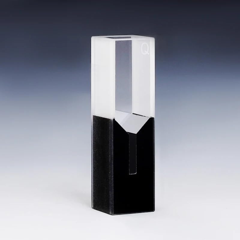 Submicron Quartz colorimetric Dish with Black Walls and lid (200ul)