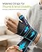 Thumb Brace & Wrist Brace Right Hand Left Hand for Carpal Tunnel Relief, Stable Thumb Splint for Arthritis Pain, Night Support Hand Brace for Tendonitis, Sprain, Women Men, Purple, S/M