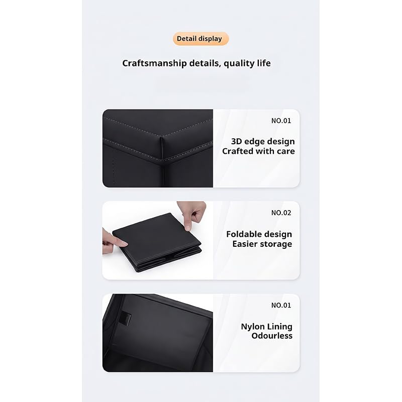 Faltbarer Auto Mülleimer Organizer für VW ID.3 2020-2026