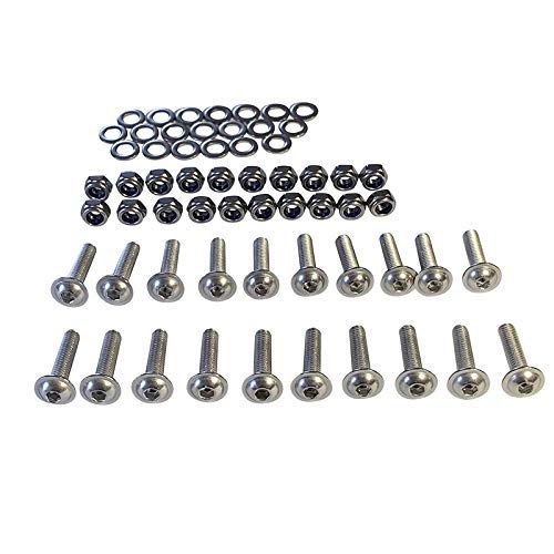 Huskey 4Pcs Yamaha Golf Cart Fender Flares With Stainless Steel Hardware For G14, G16, G19, G20, G22 G/E Models, Made Of Impact-Resistant Abs Plastic For Lifted Golf Cart With Offroad Tires. #TOP1
