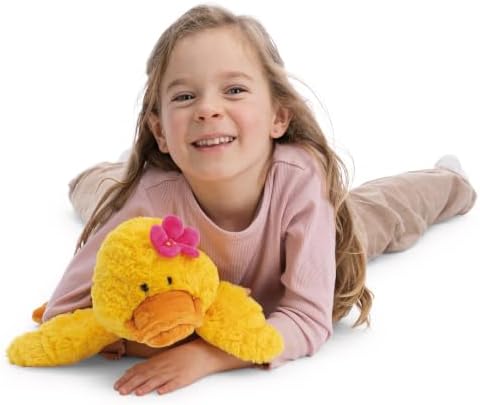NICI Kuscheltier Ente Pooline 35cm - gelb - 62899 | Stofftier aus weichem Plüsch, niedliches Plüschtier zum Kuscheln und Spielen, für Kinder & Erwachsene, tolle Geschenkidee
