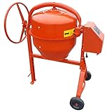 lescha betonmischer abm p135 l mit handrad und fußbremse - Nullspannungsauslöser LESCHA SBM P165L Profi Betonmischer Mörtelmischer Zementmischer  230V  700W