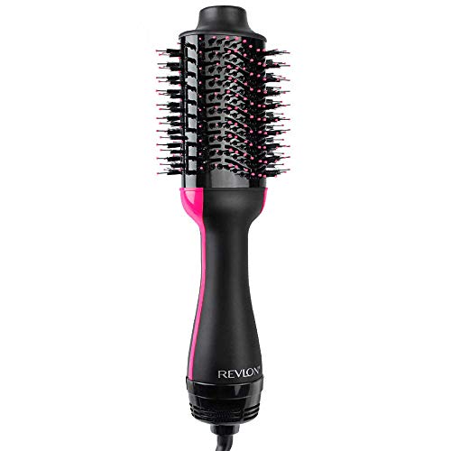 Amazon.com: Revlon Revolucionario Único 1 Paso 2 en 1 Secador de Pelo  Cepillo de peinado para cabello saludable, suave y brillante, negro con  rosa (paquete de 2) : Belleza y Cuidado Personal