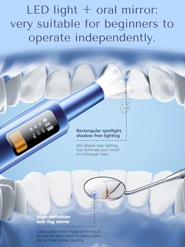 Ultrasonic Plaque Remover with Smart Gum Protection