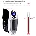 Wall Space Heater 450W Remote Portable Electric Heater with Programmable Adjustable Thermostat, Overheat Protection, Precise LED Display, ETL Certification Safe Heater for Office Dorm Room