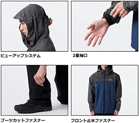 DAIWA GORE-TEX Infinium(TM) Product Rain Suit Yellow WM DR-1922