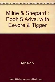 Paperback Pooh's Adventures with Eeyore and Tigger sticker book: 2 Book