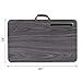 LapGear Elevation Lap Desk with Booster Cushion -Gray Woodgrain - Fits up to 17.3 Inch Laptops - Style No. 87965