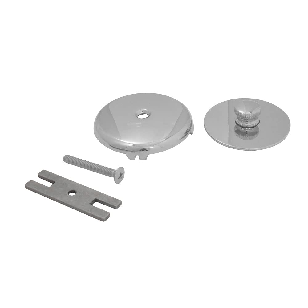 Tapón de bañera Kingston Brass DTL5303A1 con rebosadero cromado