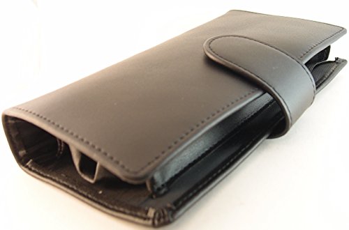 Leather Cigar Gift Set, 2 Humidor Tubes, Stainless Steel Cigar Cutter - Thumbnail 3