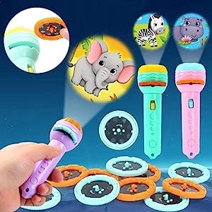 3 Slids,24 Patterns Projector Flashlight Torch, Kids Projection Light Toy Education Learning Night Light Before Going to Bed Best Gift for Kids 7 Years boy or Girl Learning and Playing (B0C8YF5XG3) Amazon Price History, Amazon Price Tracker