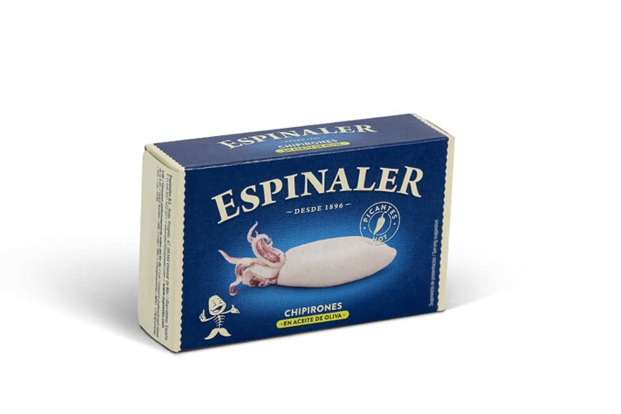 Espinaler Calamares Picantes en Aceite de Oliva Línea Clásica, 4.23 oz