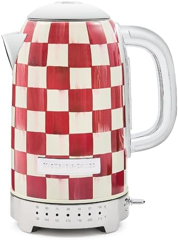 MACKENZIE-CHILDS Hervidor Eléctrico de Acero Inoxidable