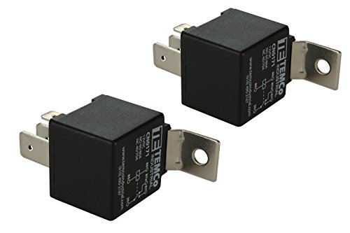 Temco Industrial 2 Lot 12 V 60/80 Amp Bosch Style S Relay Spdt Automotive 2 Year Warranty #TOP4